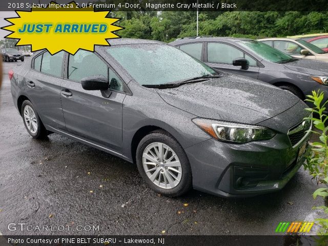 2018 Subaru Impreza 2.0i Premium 4-Door in Magnetite Gray Metallic