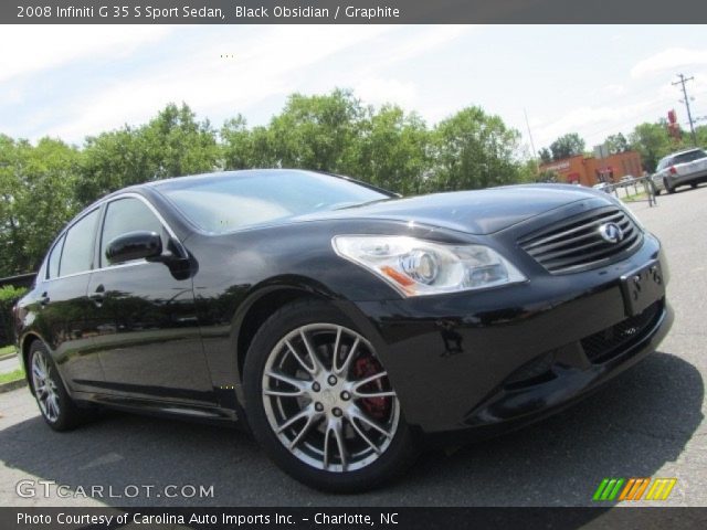 2008 Infiniti G 35 S Sport Sedan in Black Obsidian