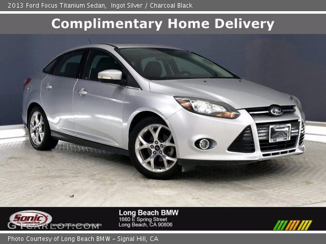 2013 Ford Focus Titanium Sedan in Ingot Silver