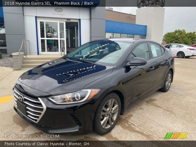 2018 Hyundai Elantra SEL in Phantom Black