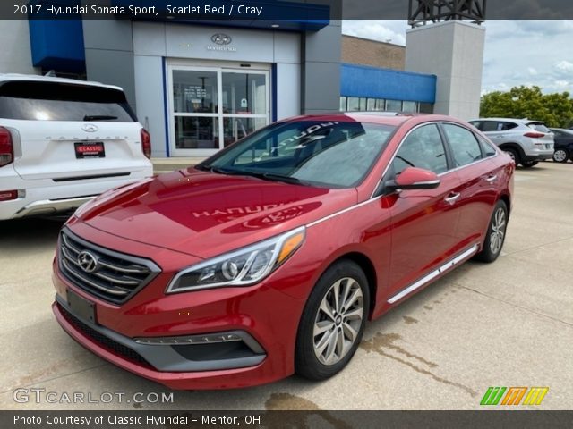 2017 Hyundai Sonata Sport in Scarlet Red