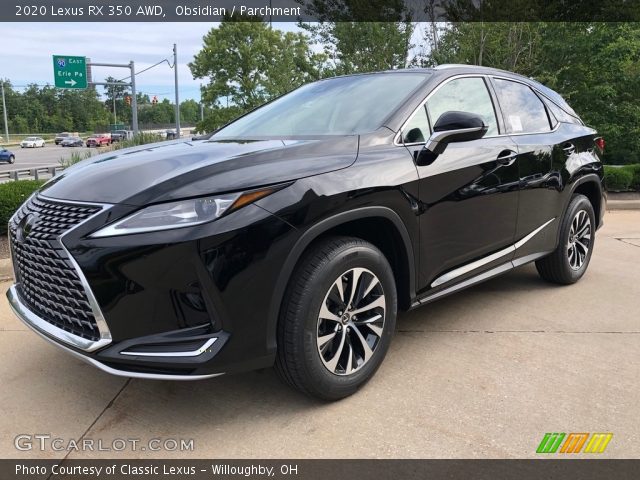 2020 Lexus RX 350 AWD in Obsidian