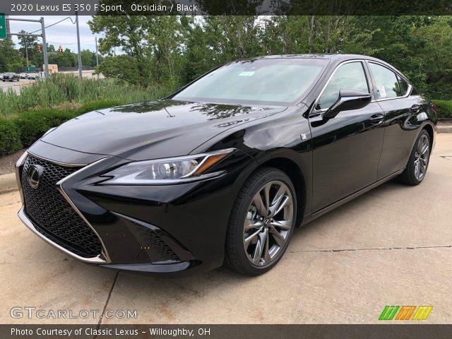 2020 Lexus ES 350 F Sport in Obsidian