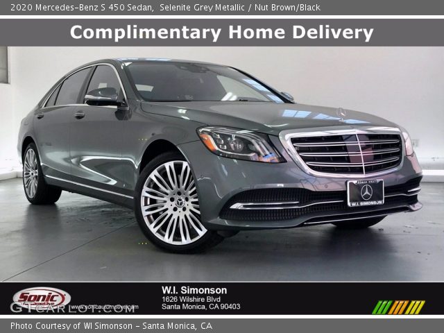 2020 Mercedes-Benz S 450 Sedan in Selenite Grey Metallic