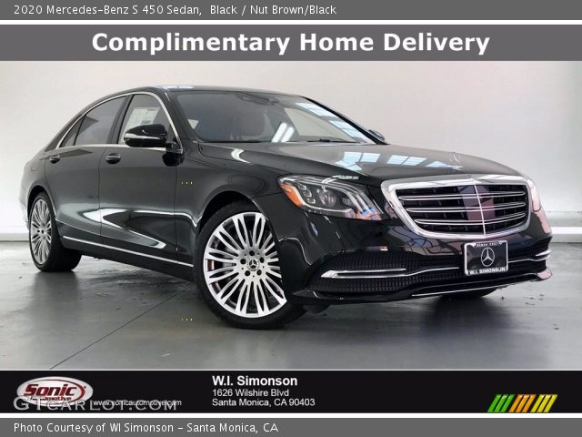 2020 Mercedes-Benz S 450 Sedan in Black