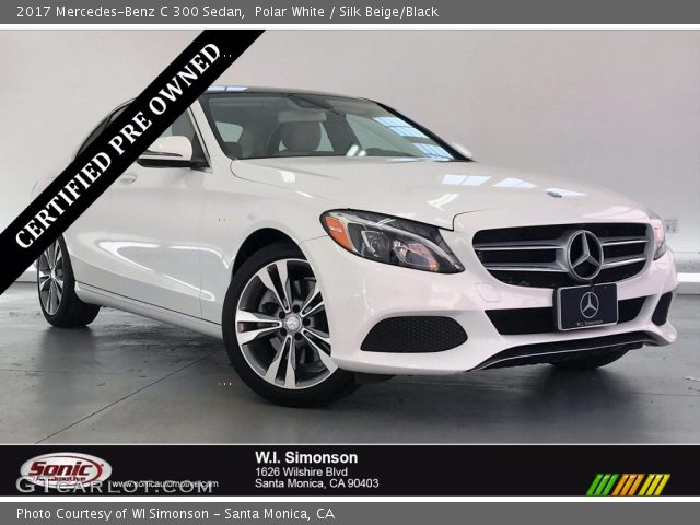 2017 Mercedes-Benz C 300 Sedan in Polar White
