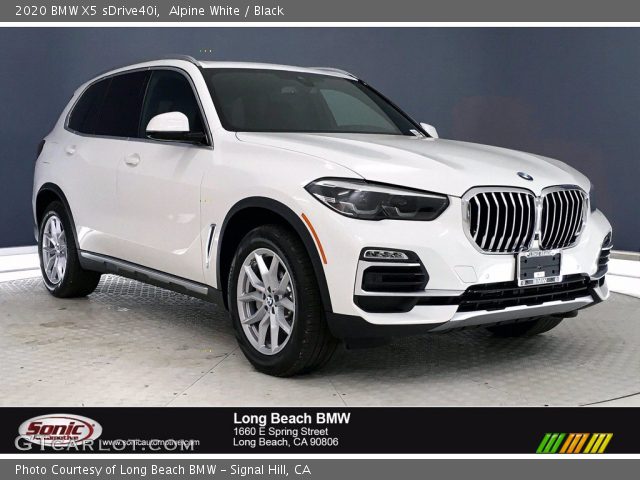 2020 BMW X5 sDrive40i in Alpine White