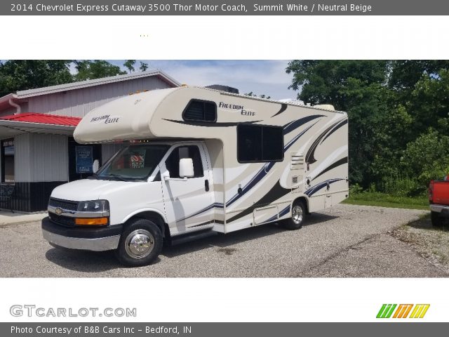 2014 Chevrolet Express Cutaway 3500 Thor Motor Coach in Summit White