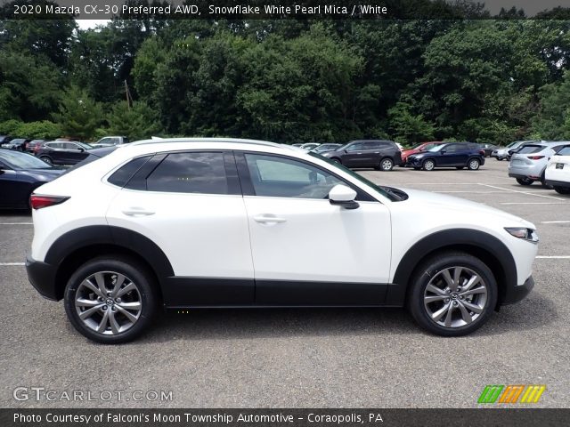 2020 Mazda CX-30 Preferred AWD in Snowflake White Pearl Mica