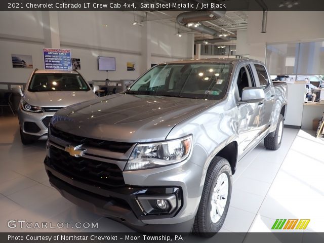 2021 Chevrolet Colorado LT Crew Cab 4x4 in Satin Steel Metallic