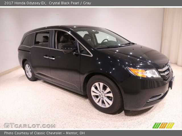 2017 Honda Odyssey EX in Crystal Black Pearl