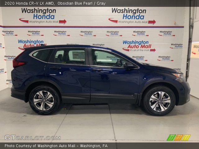 2020 Honda CR-V LX AWD in Obsidian Blue Pearl