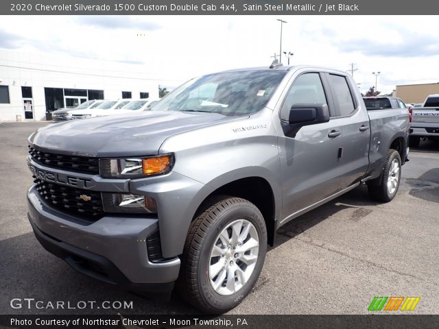 2020 Chevrolet Silverado 1500 Custom Double Cab 4x4 in Satin Steel Metallic