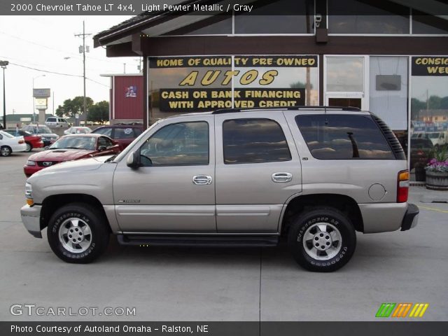 2000 Chevrolet Tahoe LT 4x4 in Light Pewter Metallic