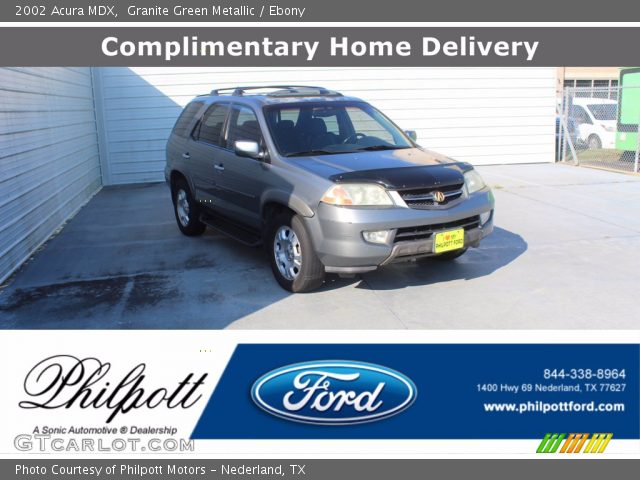 2002 Acura MDX  in Granite Green Metallic
