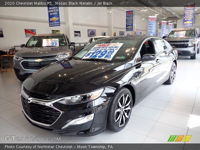 2020 Chevrolet Malibu RS in Mosaic Black Metallic