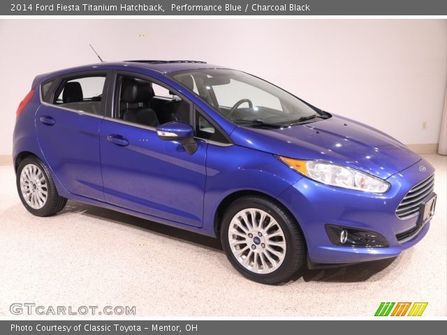 2014 Ford Fiesta Titanium Hatchback in Performance Blue