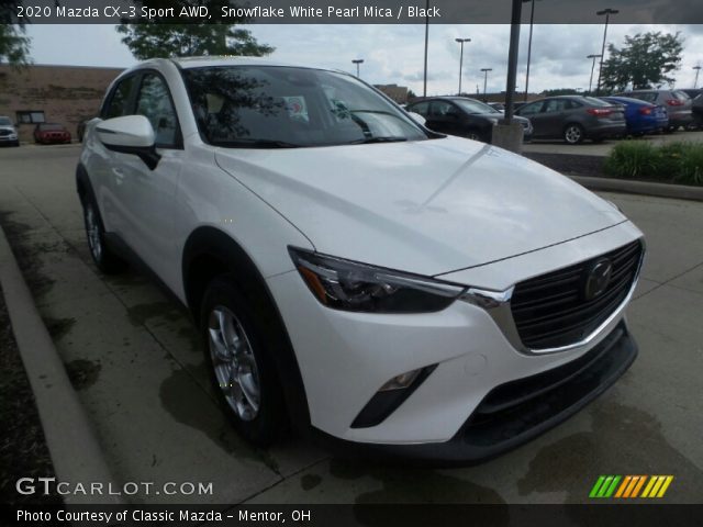 2020 Mazda CX-3 Sport AWD in Snowflake White Pearl Mica