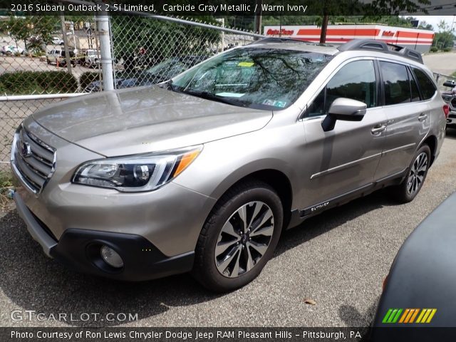 2016 Subaru Outback 2.5i Limited in Carbide Gray Metallic