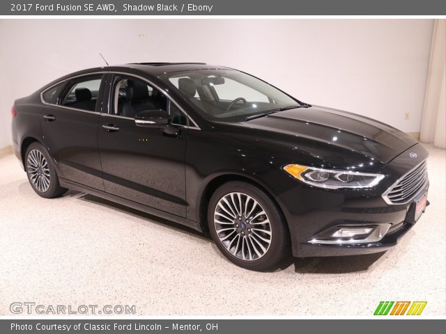 2017 Ford Fusion SE AWD in Shadow Black