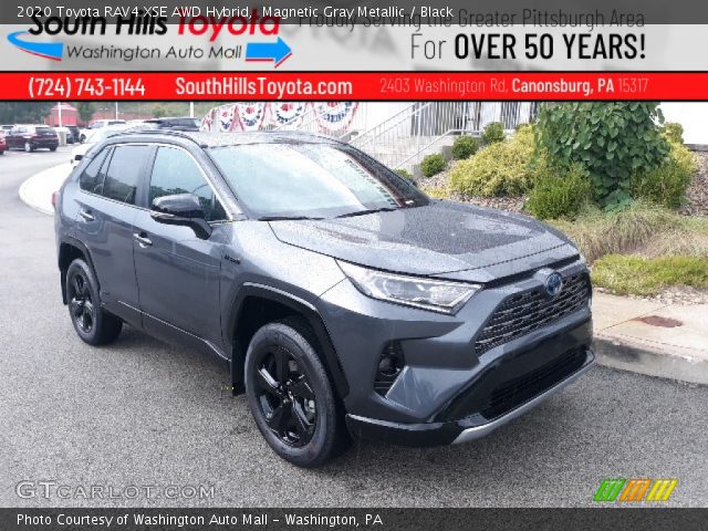 2020 Toyota RAV4 XSE AWD Hybrid in Magnetic Gray Metallic