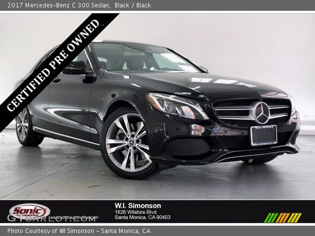 2017 Mercedes-Benz C 300 Sedan in Black