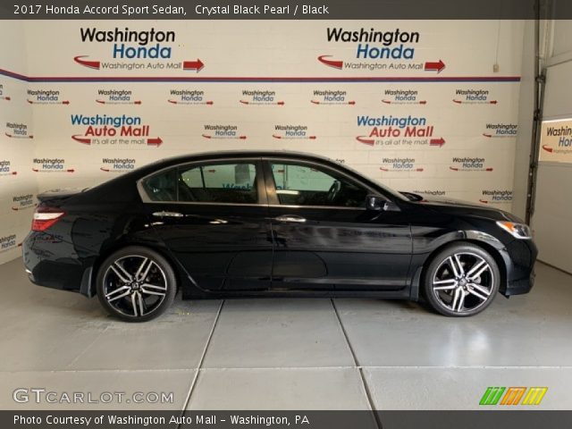 2017 Honda Accord Sport Sedan in Crystal Black Pearl
