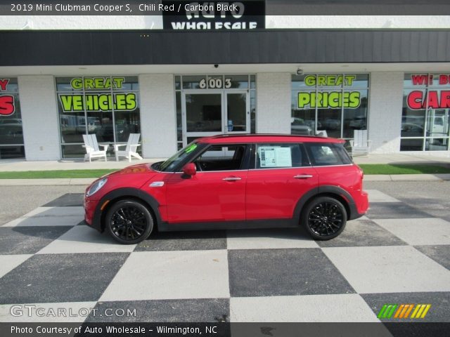 2019 Mini Clubman Cooper S in Chili Red