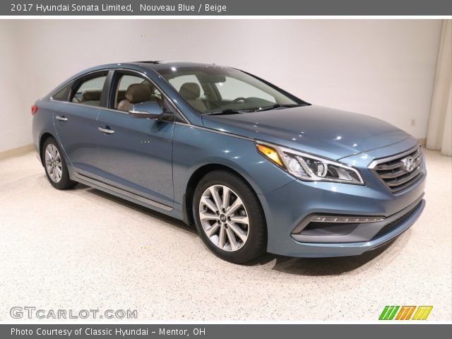 2017 Hyundai Sonata Limited in Nouveau Blue