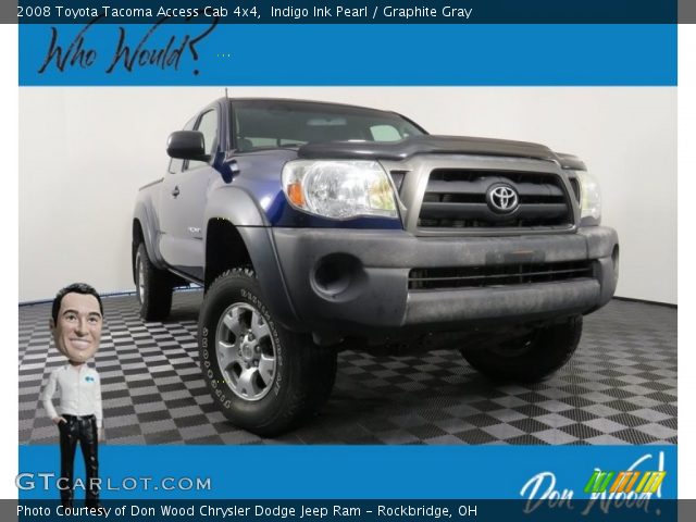 2008 Toyota Tacoma Access Cab 4x4 in Indigo Ink Pearl