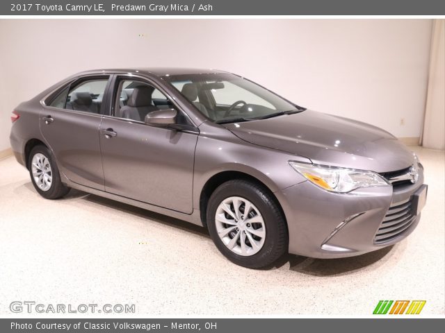 2017 Toyota Camry LE in Predawn Gray Mica