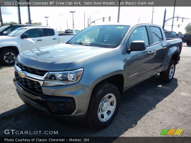 2021 Chevrolet Colorado WT Crew Cab 4x4 in Satin Steel Metallic