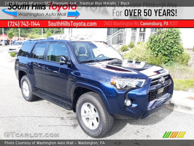 2020 Toyota 4Runner SR5 Premium 4x4 in Nautical Blue Metallic