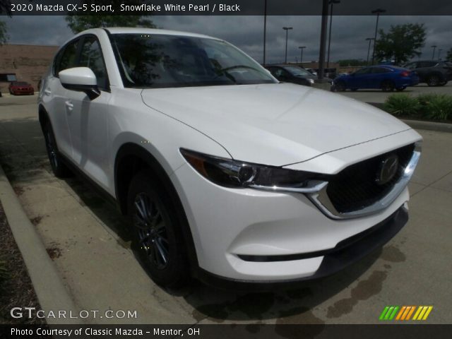 2020 Mazda CX-5 Sport in Snowflake White Pearl