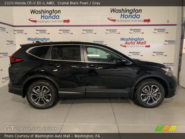 2020 Honda CR-V EX-L AWD in Crystal Black Pearl