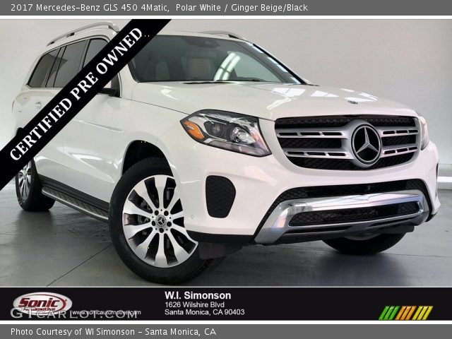 2017 Mercedes-Benz GLS 450 4Matic in Polar White