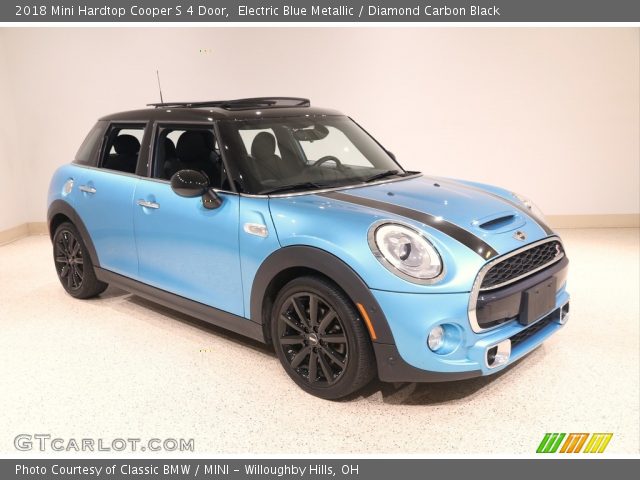 2018 Mini Hardtop Cooper S 4 Door in Electric Blue Metallic