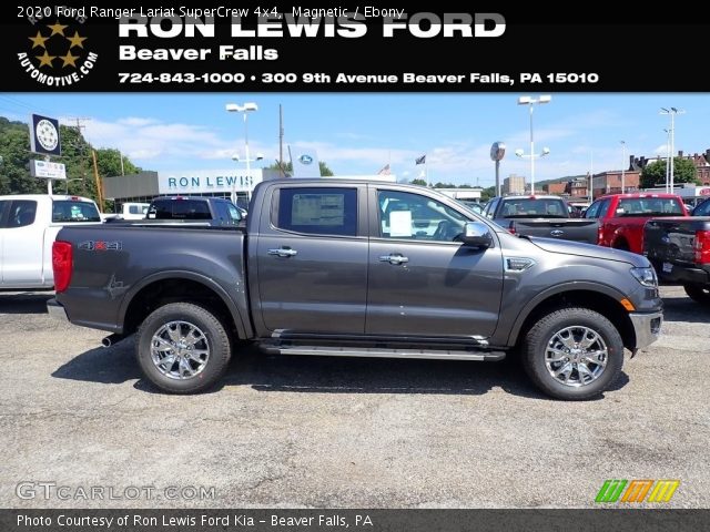 2020 Ford Ranger Lariat SuperCrew 4x4 in Magnetic