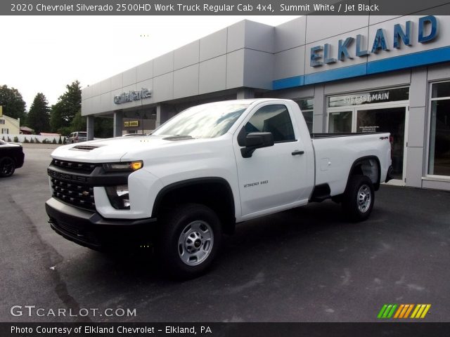 2020 Chevrolet Silverado 2500HD Work Truck Regular Cab 4x4 in Summit White