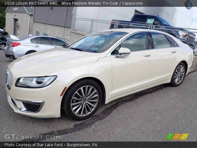 2018 Lincoln MKZ Select AWD in White Platinum Metallic Tri-Coat