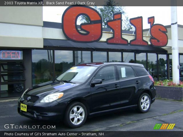 2003 Toyota Matrix XR in Black Sand Pearl