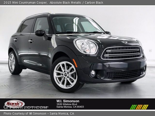 2015 Mini Countryman Cooper in Absolute Black Metallic