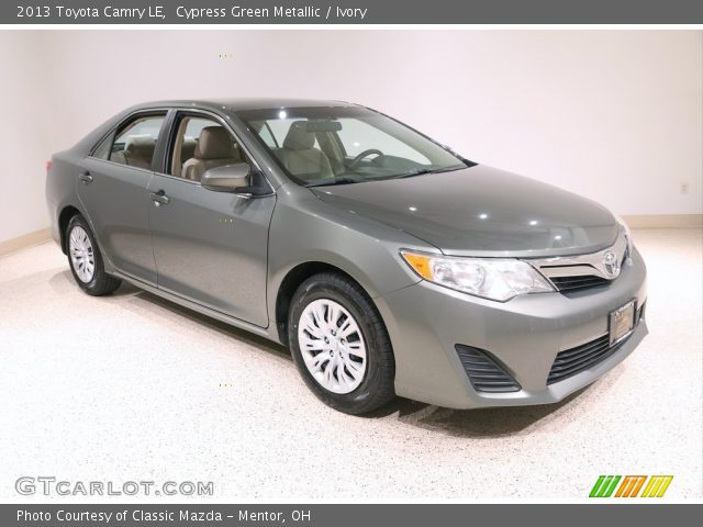 2013 Toyota Camry LE in Cypress Green Metallic