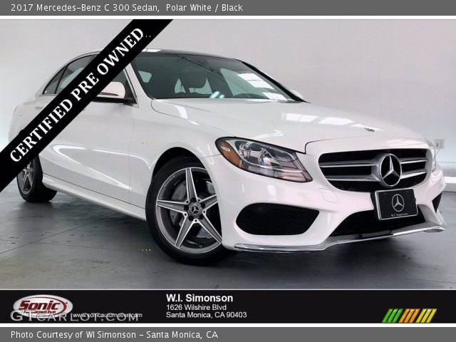 2017 Mercedes-Benz C 300 Sedan in Polar White