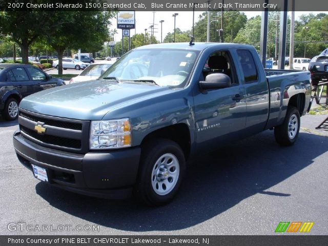 Blue Granite Metallic 2007 Chevrolet Silverado 1500