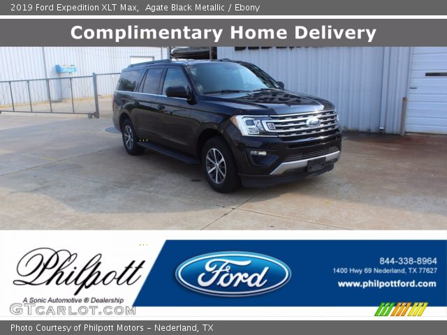 2019 Ford Expedition XLT Max in Agate Black Metallic