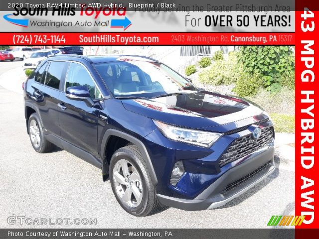 2020 Toyota RAV4 Limited AWD Hybrid in Blueprint
