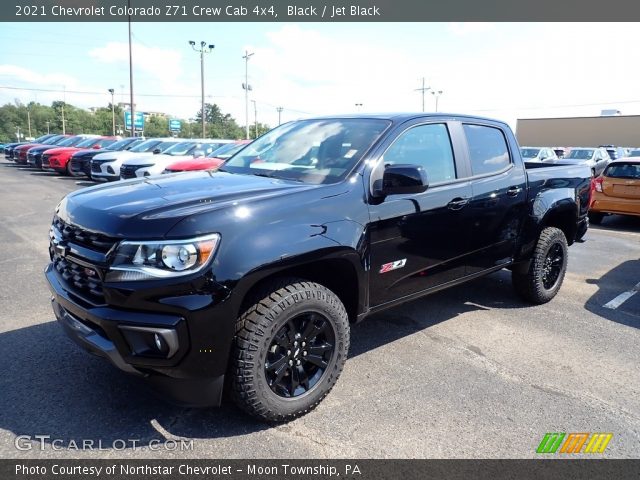 2021 Chevrolet Colorado Z71 Crew Cab 4x4 in Black