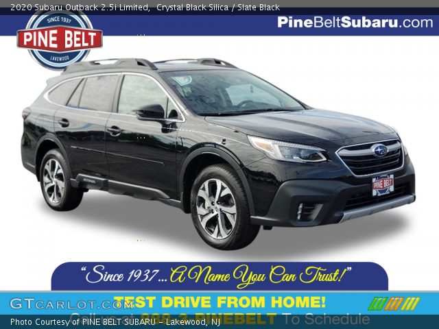 2020 Subaru Outback 2.5i Limited in Crystal Black Silica