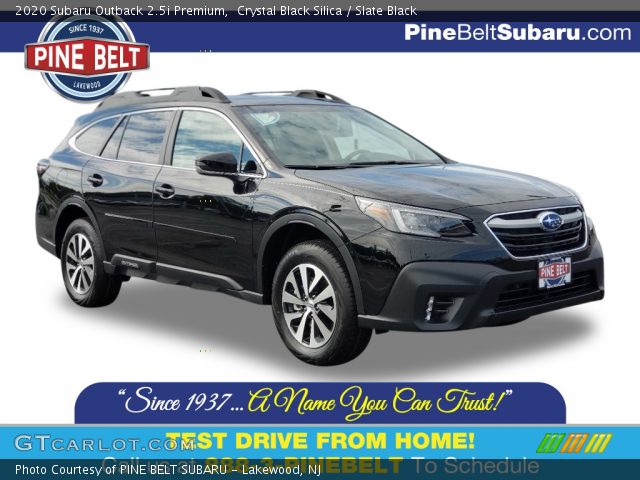 2020 Subaru Outback 2.5i Premium in Crystal Black Silica